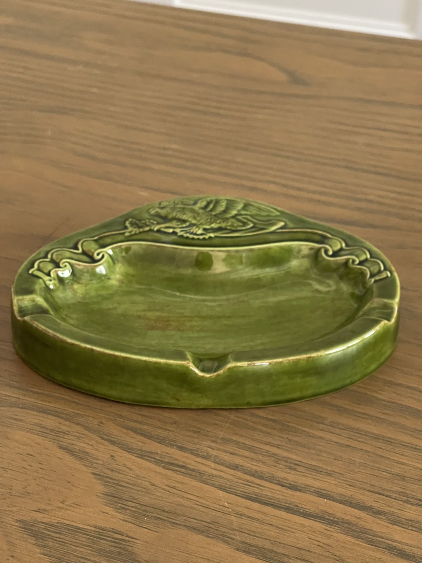 MCM Vintage Holland Mold Ash Tray, Marked R.G. 1 April 1970