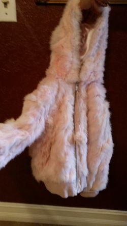 Wilsons leather genuine fur kids jacket