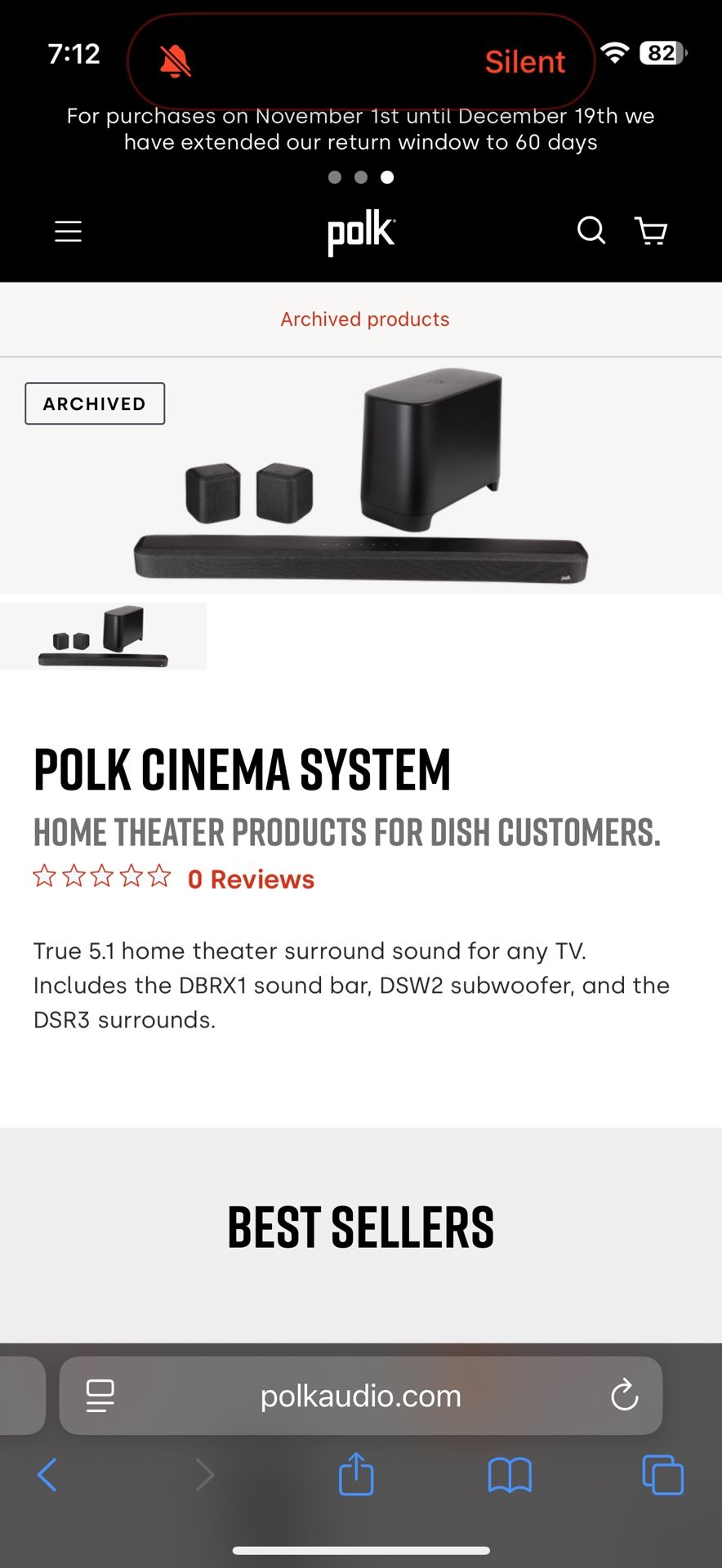 Polk Cinema System 