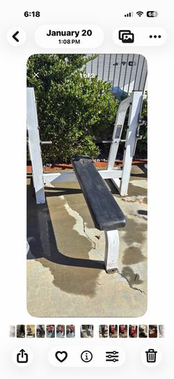 Icarian flat bench press