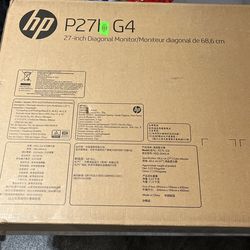 P27h G4 27-inch Diagonal Monitor/Moniteur diagonal de 68,6 cm