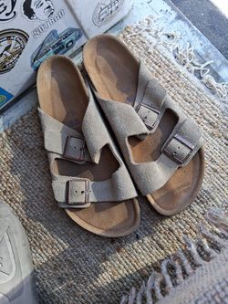 Berkenstocks suede tan 10.5 43