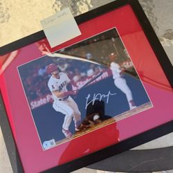 Logan O’Hoppe 8x10 Authenticated Autograph