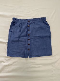 Soft Denim Skirt