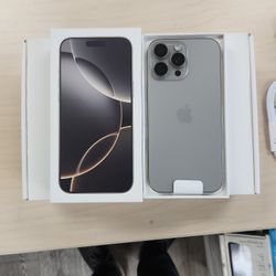 Iphone 16 Pro Max 256gb   TMOBILE And Metro Pcs 