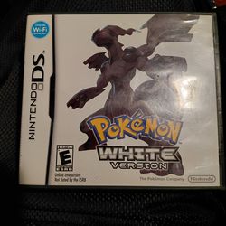 Pokémon White Version  for Nintendo DS