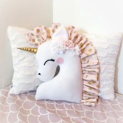 Unicorn pillow custom made on order