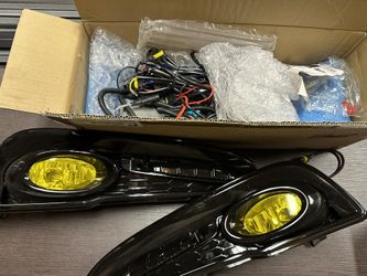 HID Headlight Combo 2013-2014 Honda Civic 4DR Sedan JDM-Style Fog Lights and HID