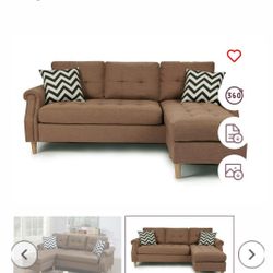 Sofa Seccional Rebersible