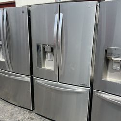 Lg French Door Refrigerator Stainless Steel 