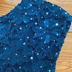 Sequined Lace Dress