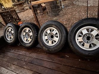 OBS Stock Rims with used tires