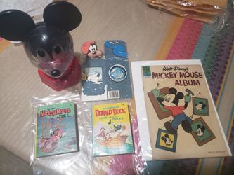 Mickey mouse vintage toys
