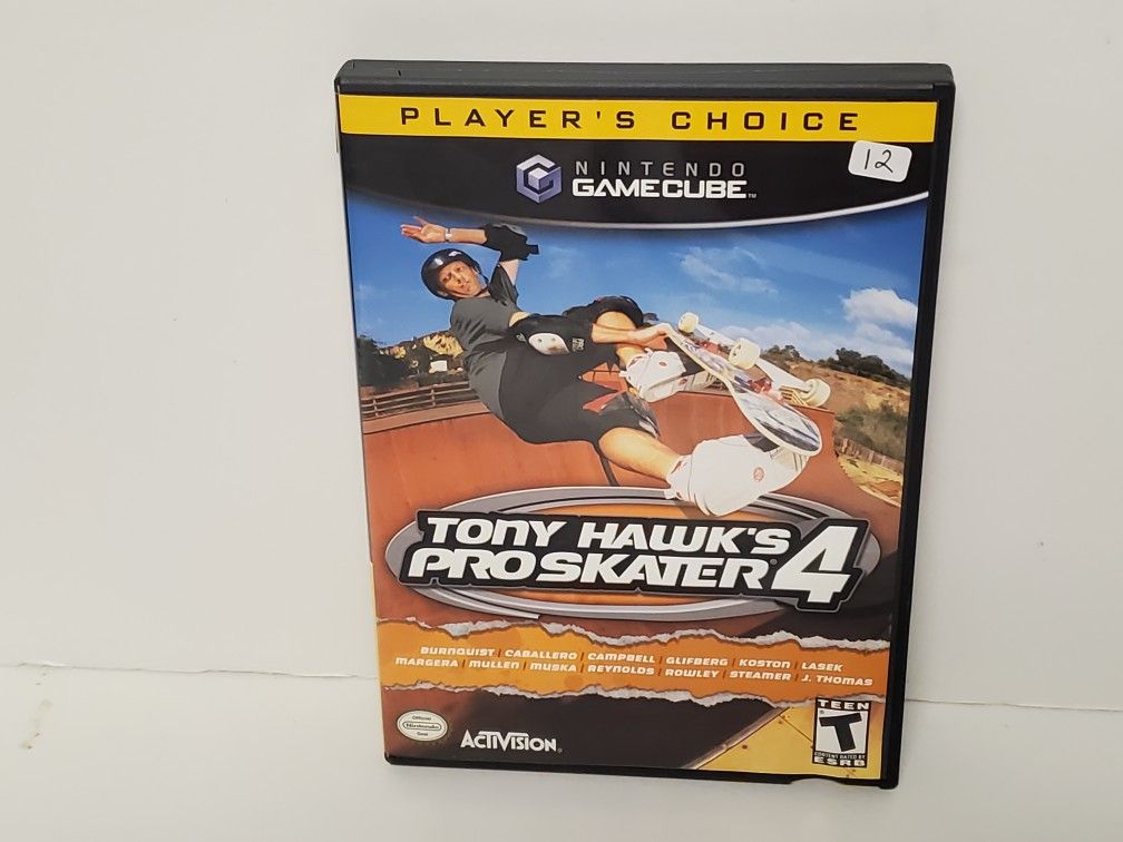 Nintendo GameCube Tony Hawk Pro Skater 4