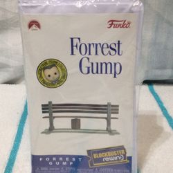 Brand New Factory Sealed FUNKO BLOCKBUSTER REWIND FORREST GUMP COLLECTIBLE FIGURINE