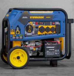 FIRMAN TRI FUEL 7500W PORTABLE GENERATOR ELECTRIC START 120/240V