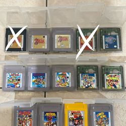 Nintendo Gameboy / Gameboy Color Games 