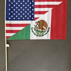 USA–Mexico Decorative 12 Flags