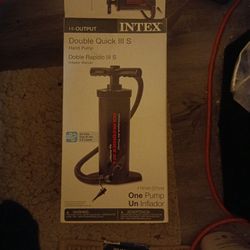 Air Mattress Air Pump Manual - Used Very Little