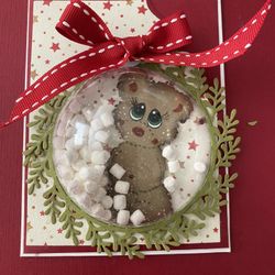 Holiday Bear Card (read Info)
