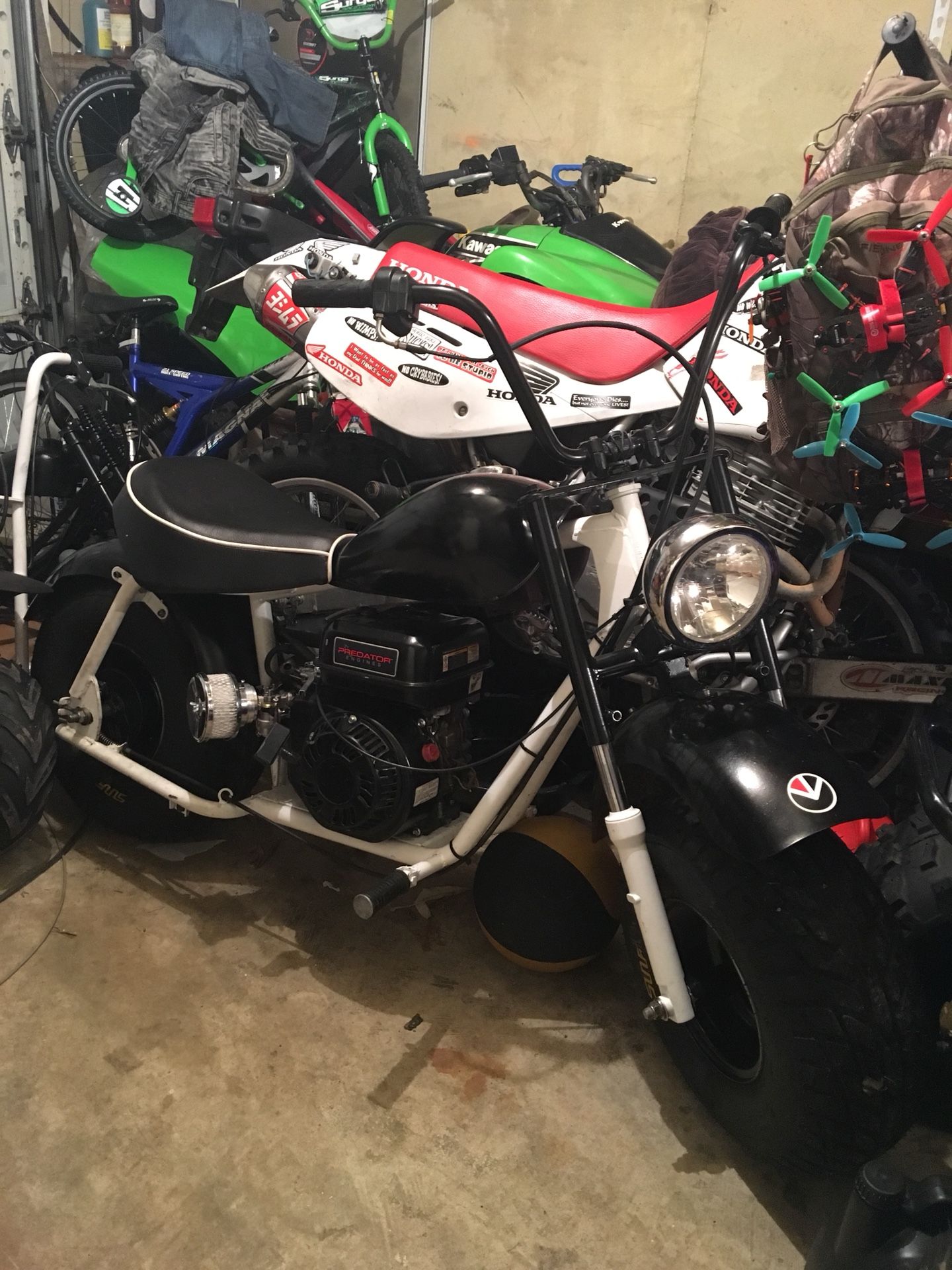 212 predator big wheel mini bike