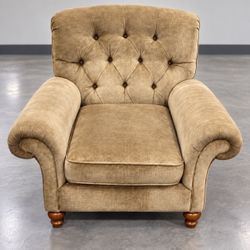 Olive / Light Brown Chair PLEASE READ DESCRIPTION