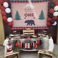 Lumberjack Party Decorations 