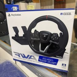 HORI Wireless Racing Wheel Apex for Playstation 5, PlayStation 4 and Windows 11/10 iPhone Samsung