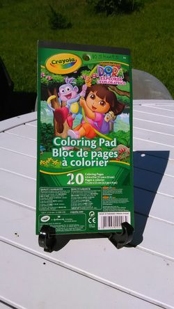 Crayola Nickelodeon Dora the Explorer coloring pad