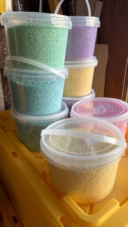 6 pounds scented beads $35