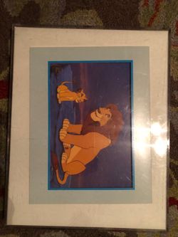 Lion King Disney Official Lithography