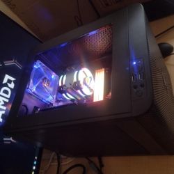 Cool and Fast Desktop Cube Computer Build with SSD, fast graphics card, 24 GBs of RAM, etc. 
