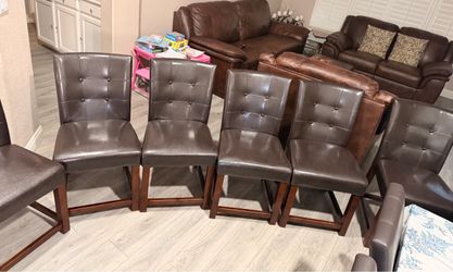 Beautiful dining chairs (6)