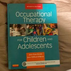 Occupational Therapy For Children And Adolescents
