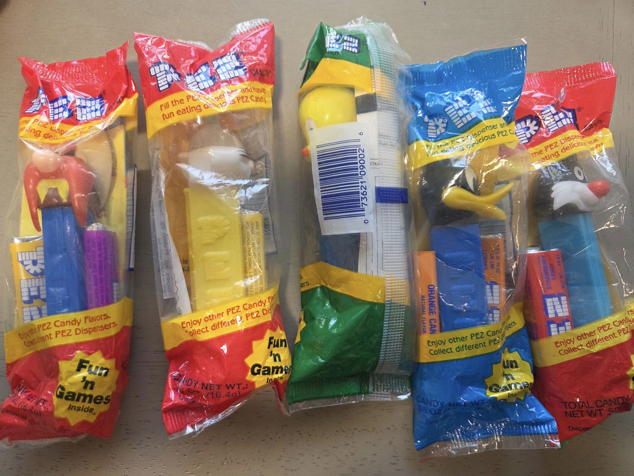 VTG 90’s Looney Tunes Pez Collection