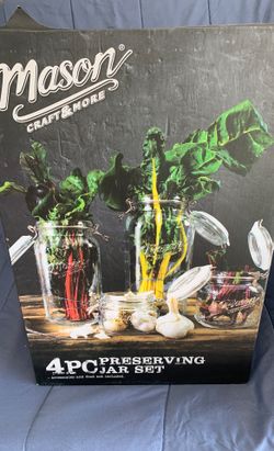 New pack of Preserving Jar Set.