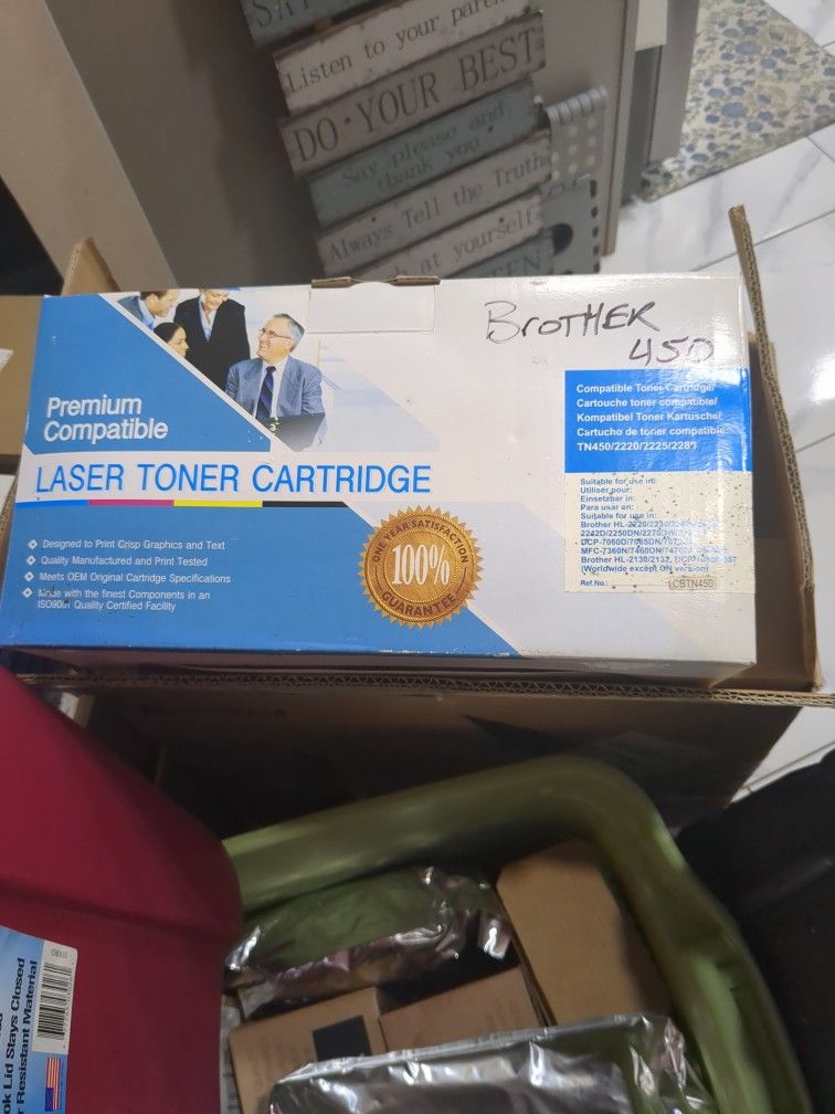 Lot Of 15+ Toner Printer Cartridges