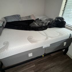 KING Size mattress, Box Spring , Bed Frame