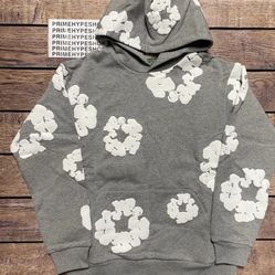 Denim Tears Grey Hoodie 