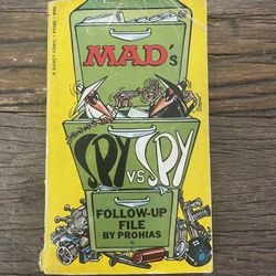 Spy vs spy. Follow up file. By Prohias. 1968
