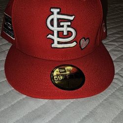 St. Louis Cardinals Red Fitted Hat