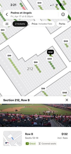 Padres Vs Angels