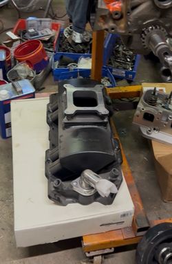 BBC Holley sniper intake manifold