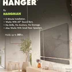 Sound Bar Hanger