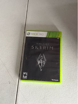 Xbox 360 The Elder Scrolls V: Skyrim game