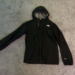 Boys Black Northface Rain Jacket