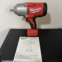 Milwaukee M18 1/2” High Torque Impact Wrench