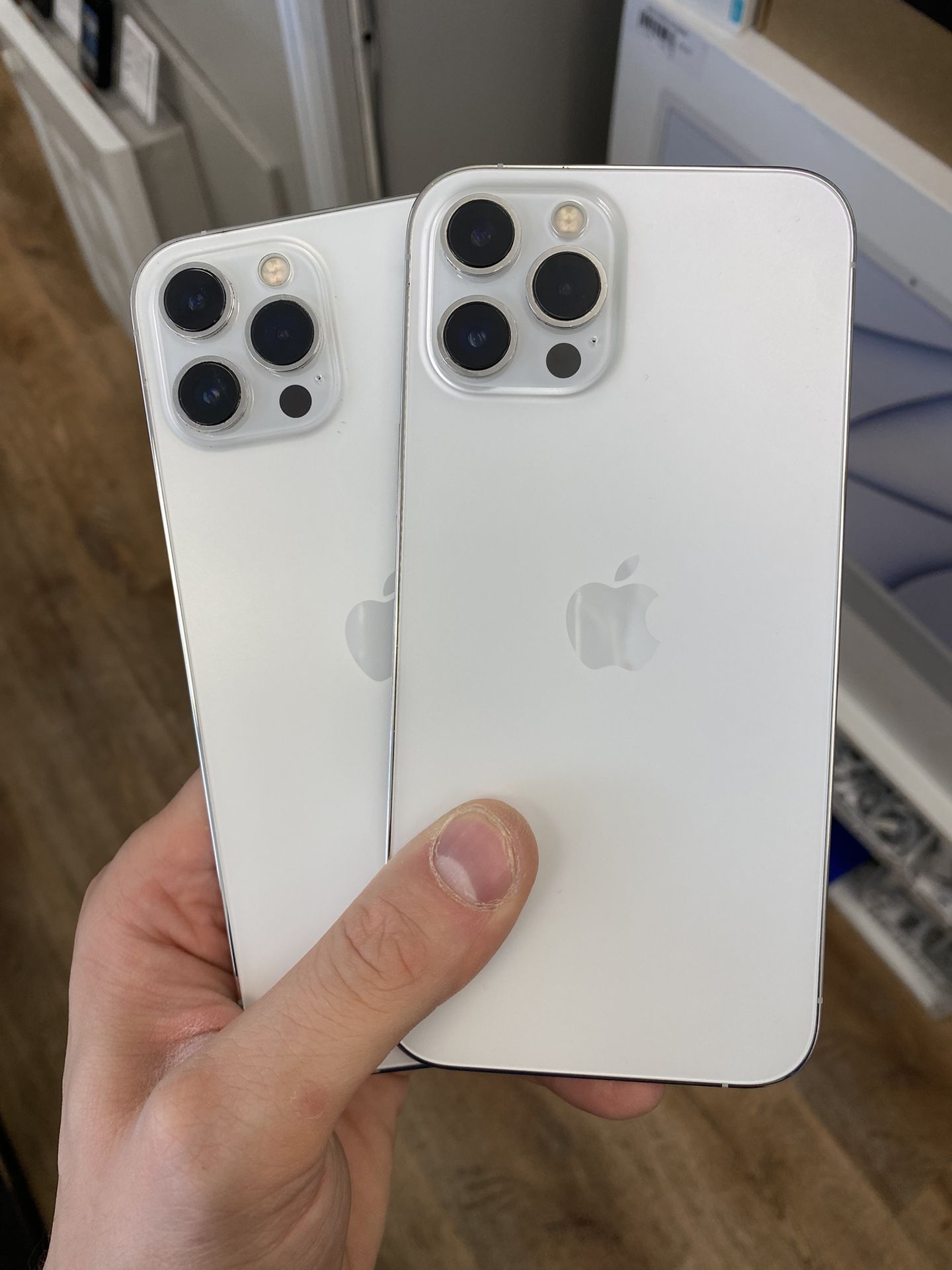 Unlocked iPhone 12 Pro Max 128GB Silver