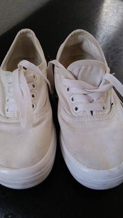 Girls white vans