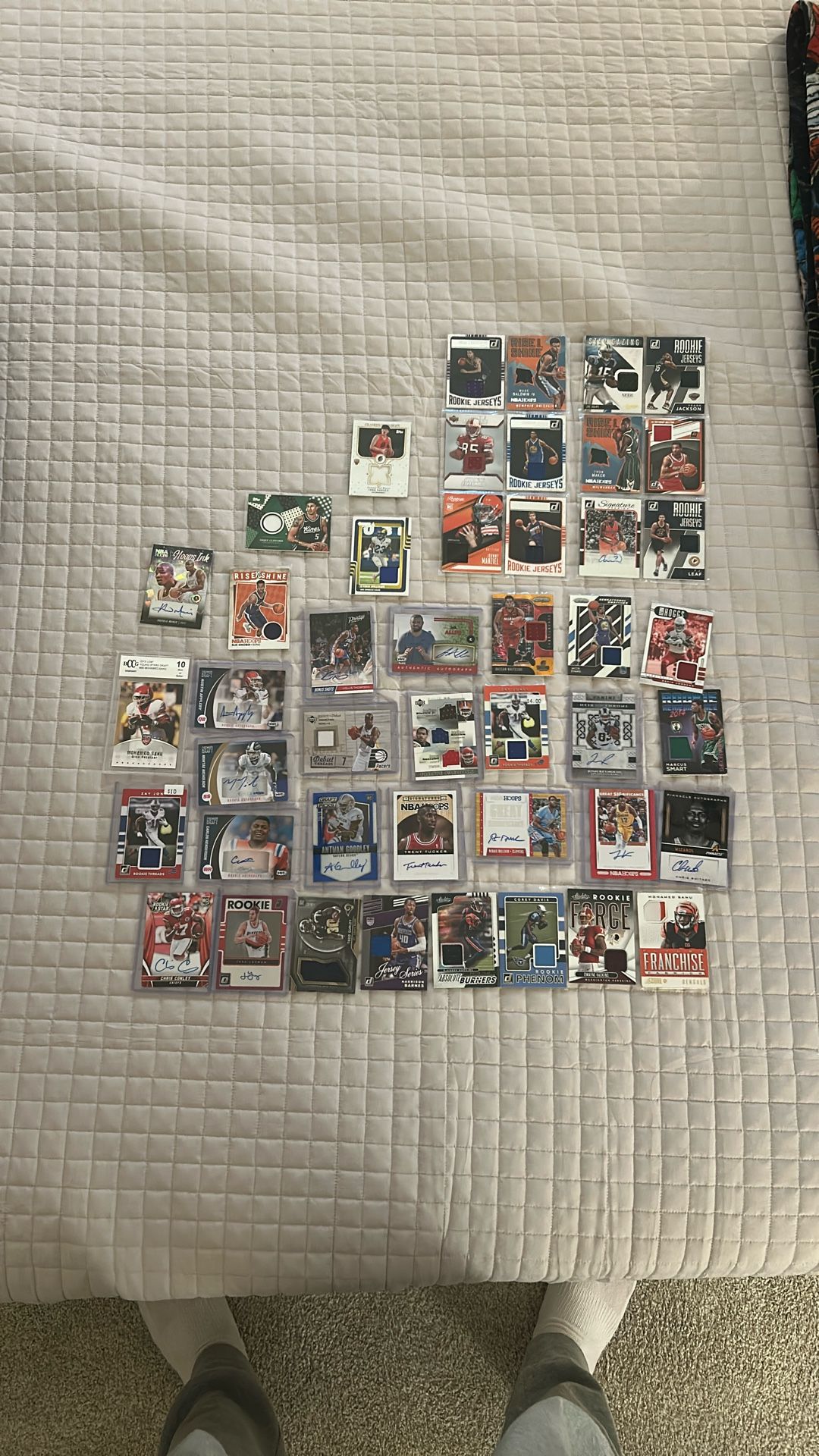 Lot Of Auto/Jersey Cards